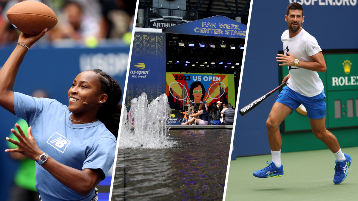 How to attend 2024 US Open Fan Week, free tennis matches, events, schedule