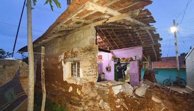 Man dies as rain-drenched mud wall of his house collapses near Coimbatore