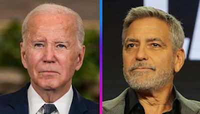 George Clooney Praises Joe Biden for Bowing Out of Presidential Race: See Other Celebrity Reactions