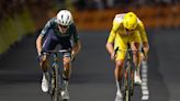 Vingegaard tops Pogacar in sprint to win Stage 11 of Tour de France