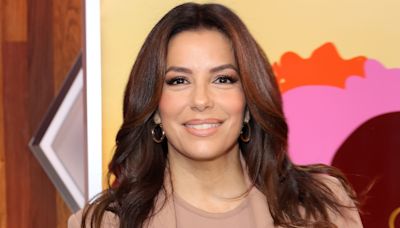 Eva Longoria Found a Way to Wear a Hair Bow That Doesn't Feel Coquettish