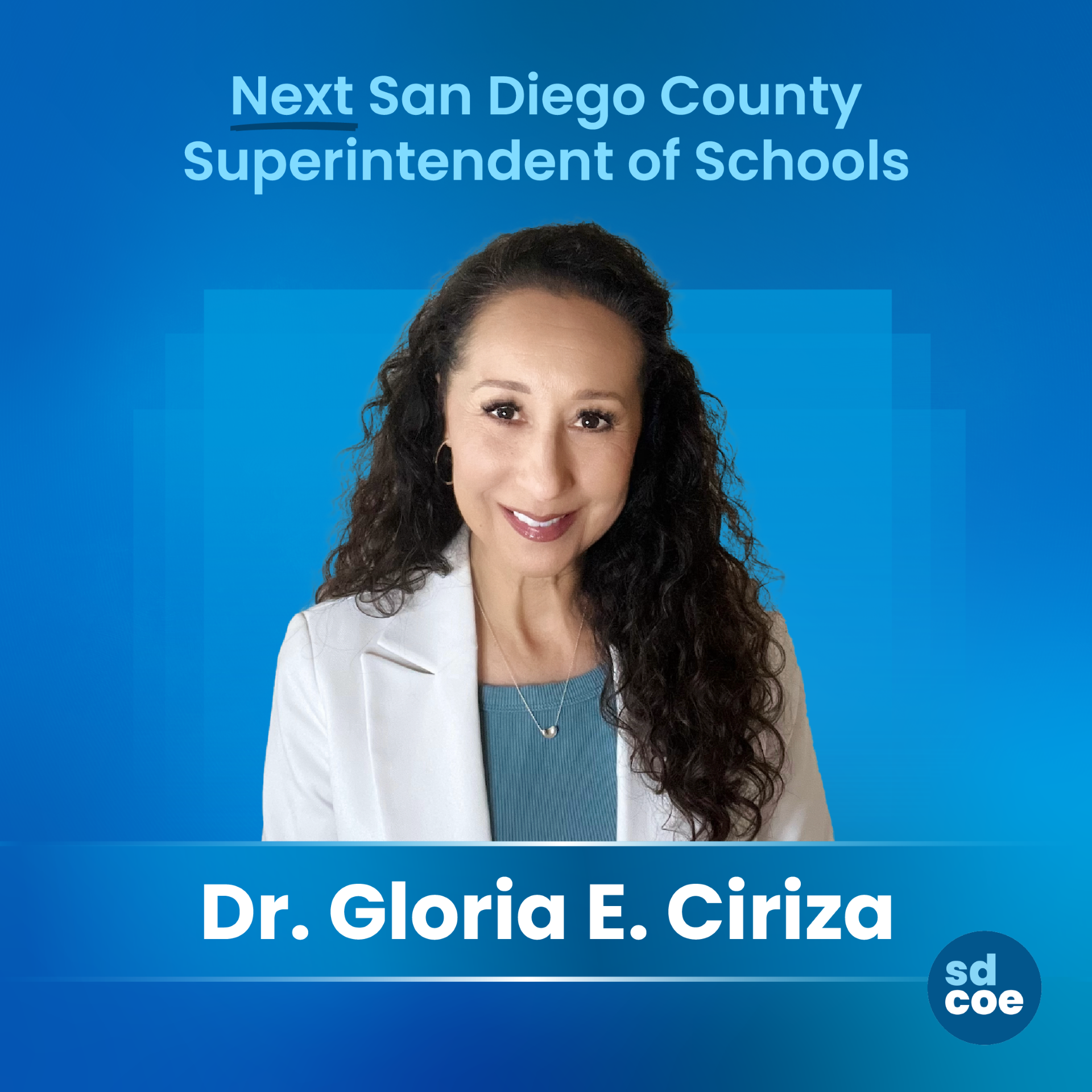 Board of education approves Gloria Ciriza as San Diego County Schools superintendent