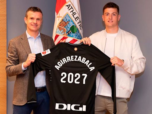 Agirrezabala renueva hasta 2027