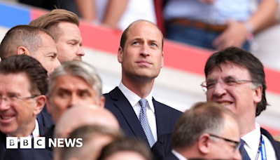 Prince William encourages England to 'finish the job'