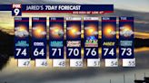 Minnesota weather: Warmer Wednesday, late day scattered rumbles