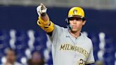 Yelich plays hero against former team as Brewers beat Marlins 7-5