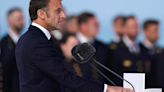 "Todos somos hijos del Desembarco": Macron en ceremonia internacional tras 80 años del Día D