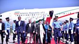 Iranian president lands in Pakistan for three-day visit to mend ties