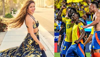 Así reaccionó Shakira al pase de la Selección Colombia a la final de la Copa América