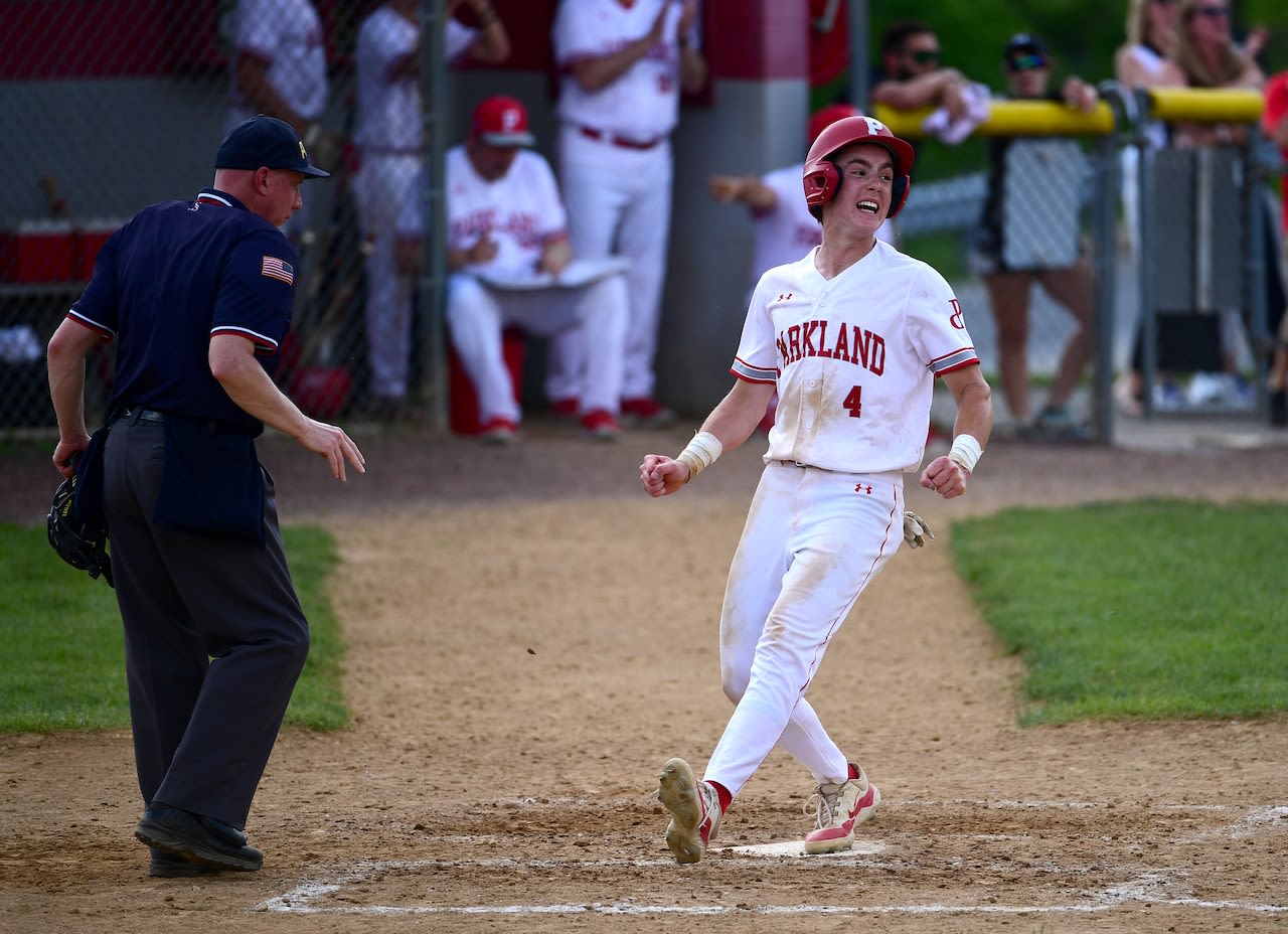 Parkland baseball recovers from wild Freedom rally, wins 9-inning D-11 quarterfinal