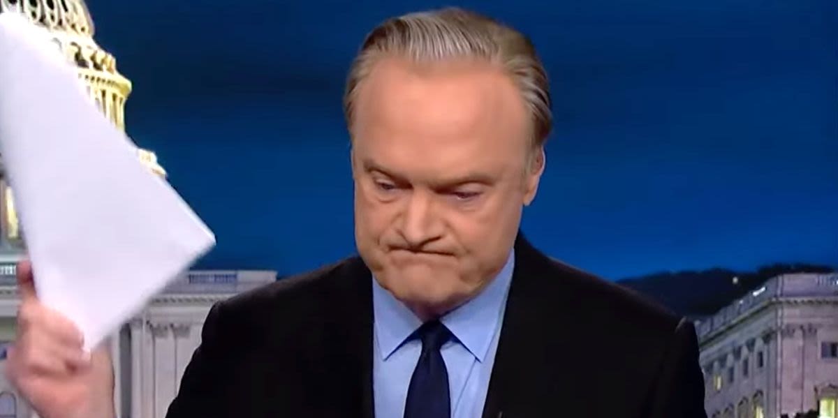 Lawrence O'Donnell Slams His Papers Over Media Taking This 'Insult' From Trump