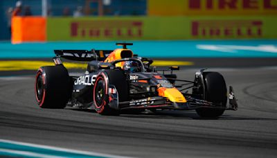 F1 Miami Grand Prix qualifying results: Max Verstappen takes pole from Charles Leclerc, Carlos Sainz; full grid