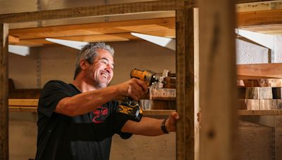 Perth man opens showroom after turning wood creations hobby into business