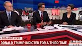 MSNBC Trump Indictment Special Coverage Sweeps Primetime Ratings With 2.6 Million Viewers