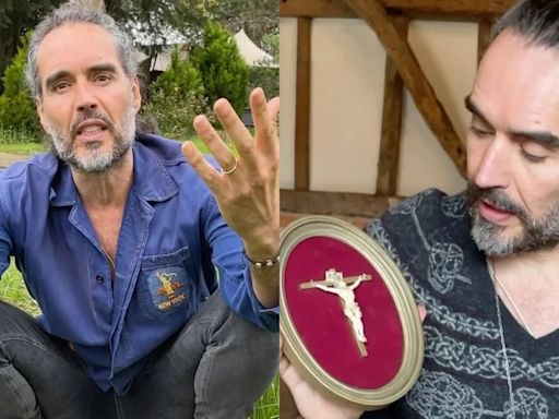 Russell Brand se bautizó para “morir y renacer” tras acusaciones de abuso sexual