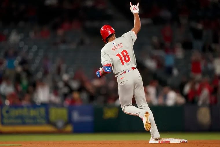 Nick Castellanos’ tying homer, Johan Rojas go-ahead shot power Phillies in 7-5 win over Angels