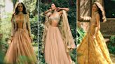 Lisa Haydon's Lehenga Is Coded For That Tropical Festive Vibe