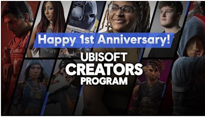 Happy 1st Anniversary Ubisoft Creators Program!