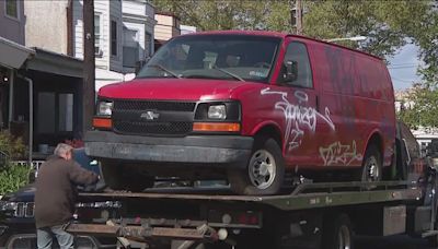 Abandoned vehicles pulled from Philly streets as part of Mayor Cherelle Parker's action plan