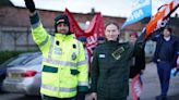 Thousands of ambulance workers walk out in pay dispute