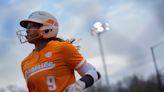 See Tennessee softball's Kiki Milloy home run that sails over the left-field scoreboard