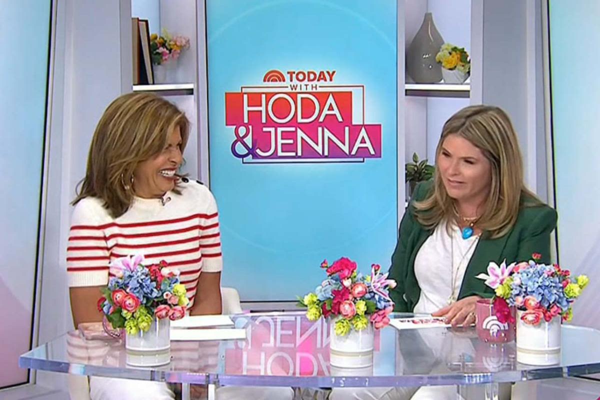 Hoda Kotb laughs at Jenna Bush Hager's sad confession about her love life on 'Today'