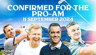 Patrick Kielty, Johnny Sexton, Jimmy Nesbitt & Tommy Bowe to take part in Amgen Irish Open Pro-Am at Royal County Down