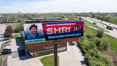 Detroit congressman Shri Thanedar spending big on TV ads, billboards using taxpayer funds