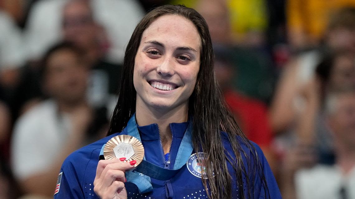 Sarasota swimmer grabs bronze in Paris Olympics, her second-ever medal