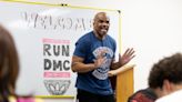 Darryl “DMC'' McDaniels visits Worcester Alternative School