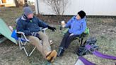 WARM Director speaks on his unsheltered winter night outside