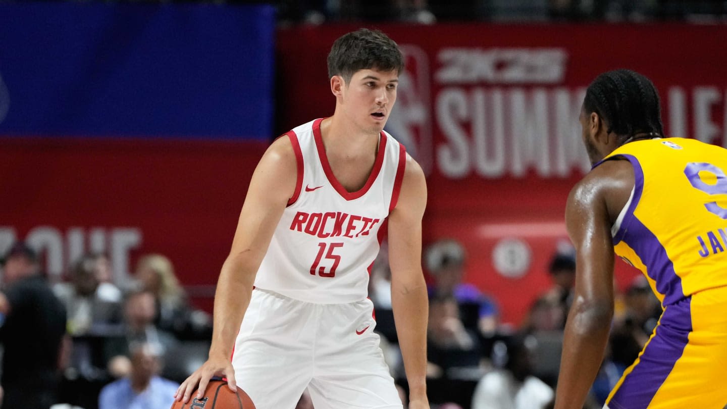 Houston Rockets' Reed Sheppard Voted Potential 'Best Pick' in 2024 NBA Draft