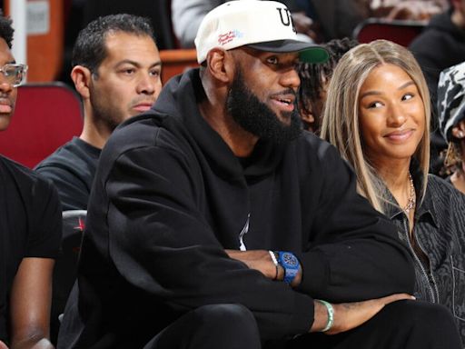 Everyone Made The Same Joke About LeBron, Wife Savannah After Lakers Drafted Bronny