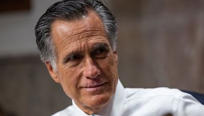 Mitt Romney Side-Eyes Republicans Sucking Up To Trump By Attending Trial