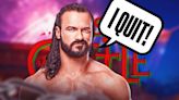 Drew McIntyre 'Quits' WWE in a shocking post-Clash at the Castle promo