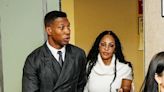 Jonathan Majors Supports Girlfriend Meagan Good at NAACP Awards