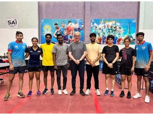 Indian Table Tennis Players Undergo Performance Analytics Camp In Bengaluru Ahead Of Paris Olympics 2024