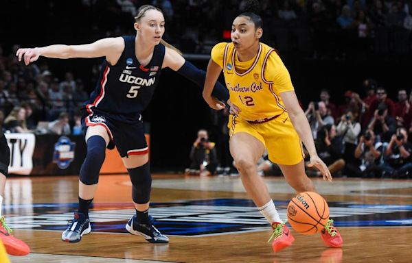 UConn women’s basketball announces home-and-home series with USC, JuJu Watkins starting 2024-25