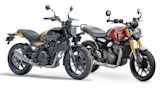 Royal Enfield Guerrilla 450 vs Triumph Speed 400 — Retro street motorcycle comparison
