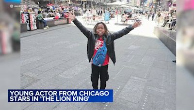 11-year-old Chicago native a member of 'The Lion King' cast on Broadway