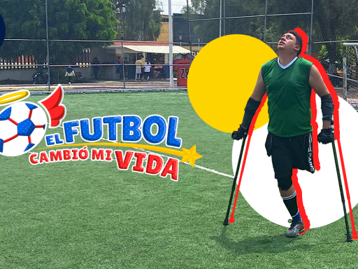 El futbol, una "llama de vida" para personas con alguna amputación