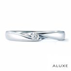 ALUXE 亞立詩 18K金 鑽石 結婚對戒 女戒 RG0502