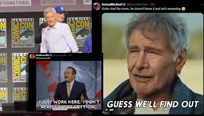 Watch: Harrison Ford’s Reaction To MCU’s ‘Anchor Being’ Lore Sparks Memes Online