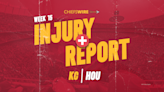 First injury report for Chiefs vs. Texans, Week 15