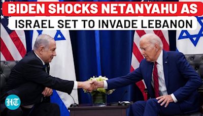 After Supporting Israel On Nasrallah Assassination, Biden Shocks Bibi On Lebanon Ground Invasion