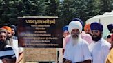 Sikh preacher Baba Sukha Singh lays stone of Param Purakh Academy in Canada'a Edmonton