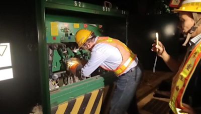 台電總經理剛赴桃園又傳停電 車輛拉斷電線蘆竹上萬戶受影響