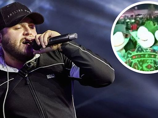 Concierto de Gerardo Ortiz en Tolcayuca, Hidalgo termina en balacera; así comenzó la violencia