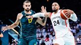 Canadian men's basketball team beats Australia in Paris