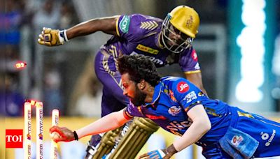 'What a shame': Wankhede denied a Russell special as KKR slogger suffers a disastrous run out. Watch | Cricket News - Times of India